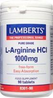 Lamberts L-arginine 1000 mg 90 tabletten
