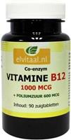 Elvitaal Vitamine B12 + Foliumzuur Zuigtabletten