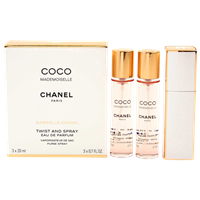 Chanel COCO MADEMOISELLE eau de parfum twist & spray purse spray 3 x 20 ml
