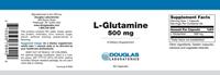 L-Glutamin (500 mg) 60 Kapseln - Douglas Laboratories