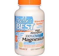 doctorsbest Magnesium, Hoge Opname (120 tabs) - Doctor's Best