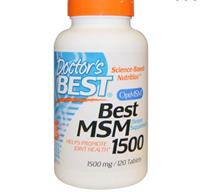 Doctor's Best MSM 1500 mg 120 tabletten