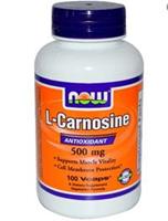L-Carnosine 500mg Now Foods 100v-caps