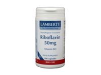 Lamberts Vitamine B2 50mg Ribofl 8043 Capsules