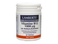 Lamberts Vitamine b12 methylcobalamine 1000 ug 60 tabletten
