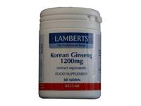 Lamberts Ginseng koreaans 60 tabletten