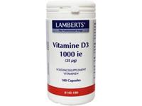 Lamberts Vitamine d 1000ie 180 capsules