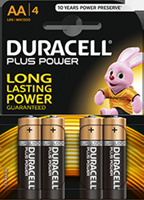 Duracell Aa - Batterien Duralock - 1.5v Schwarz / Braun 4 StÃ¼ck