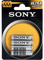 Batterie SONY Zink-Chlorid Ultra R03 Micro AAA (4 St.) - Sony
