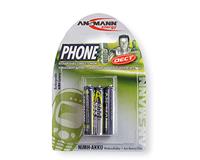 Oplaadbare AAA batterij (potlood) Ansmann DECT maxE HR03 NiMH 800 mAh 1.2 V 3 stuk(s)