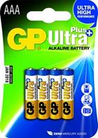 gpbatteries Micro-Batterien GP ULTRA PLUS ALKALINE, 4 Stück - GP BATTERIES