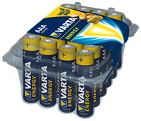 VARTA Alkaline Batterie , ENERGY, , Micro (AAA/LR3)