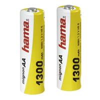 Batterij 2 X Aa Nimh Mignon 1,2V - Hama