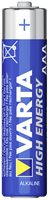 AAA batterij (potlood) Varta Longlife Power LR03 Alkaline 1.5 V 4 stuk(s)