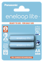 Panasonic 12x eneloop lite AA wiederaufladbarer Akku 950 mAh NiMH 1,2V Bulk BK-3LCCE/2BE