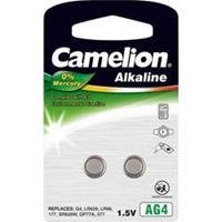 AG4/LR66/LR626/377, Alkaline Buttoncell, 2 pc(s) (12050204) (12050204) - Camelion