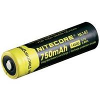 NiteCore NL1485 Speciale oplaadbare batterij 14500 Li-ion 3.7 V 850 mAh