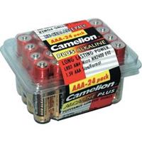 AAA batterij (potlood) Camelion Plus LR03 Alkaline 1250 mAh 1.5 V 24 stuk(s)