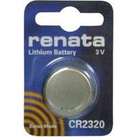 CR2320 Knoopcel Lithium 3 V 150 mAh Renata CR2320 1 stuk(s)