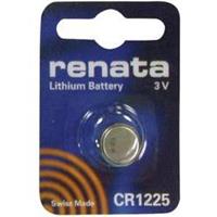 CR1225 Knoopcel Lithium 3 V 48 mAh Renata CR1225 1 stuk(s)
