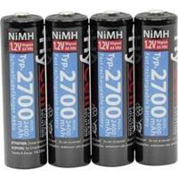 HyCell HR06 Oplaadbare AA batterij (penlite) NiMH 2400 mAh 1.2 V 4 stuk(s)