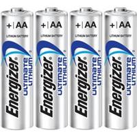Ultimate lithium battery AA/FR6 1.5 V 3 + 1 free blister - Energizer