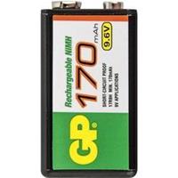 gpbatteries GP Batteries 6LR61 9V Block-Akku NiMH 170 mAh 9.6V 1St.