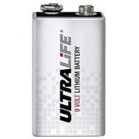 Ultralife U9VL-J-P 6LR61 9V batterij (blok) Lithium 1200 mAh 9 V 1 stuk(s)