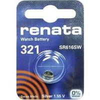 Renata SR65 Knopfzelle 321 Silberoxid 14.5 mAh 1.55V 1St.