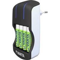 Varta Plug Lader Batterijlader Incl. oplaadbare batterijen NiMH AAA (potlood), AA (penlite)
