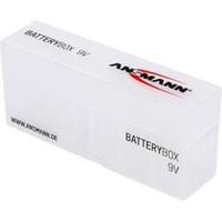 Ansmann Box 9V Batterijbox Aantal cellen: 6 9V (blok) (l x b x h) 125 x 34 x 53 mm