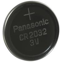 Panasonic CR2032. Type batterij: Wegwerpbatterij, Batterijtechnologie: Lithium, Accu/Batterij voltage: 3 V. Gewicht: 2,9 g