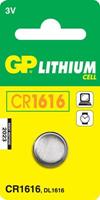 gpbatteries GP Batteries GPCR1616 Knopfzelle CR 1616 Lithium 3V 1St.