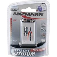 ANSMANN EXTREME LITHIUM 9V E-Block (6AM6), 10,8V