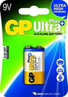 9V-Blockbatterie GP ULTRA PLUS ALKALINE, 1 Stück - GP BATTERIES