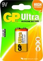 gp ULTRA 9V Block Alkaline Batterie - 1 Stück