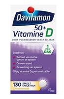 Davitamon Vitamine D 50 Plus Smelttablet 130st