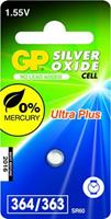 GP Uhrenbatterie Silber-Oxid 364 SR621SW 1,55V Low drain 1Stück (040UP364C1)