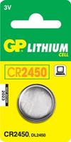 gpbatteries CR2450 Knoopcel Lithium 3 V 600 mAh GP Batteries CR2450 1 stuk(s)