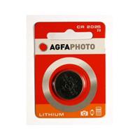 AgfaPhoto Batterie Lithium, Knopfzelle, CR2025, 3V (150-803425)