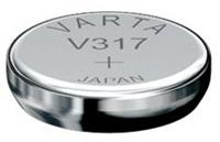 VARTA Silber-Oxid Uhrenzelle, V317 (SR62), 1,55 Volt, 8 mAh