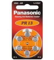 Goobay Button cell zinc air Panasonic hearing-aid-cells 6 pcs., blistercard -