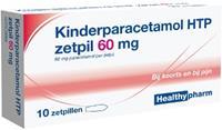 Healthypharm Kinderparacetamol Zetpil 60mg