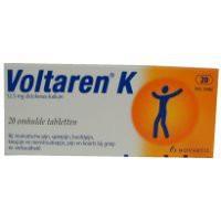 Voltaren K 12,5 mg Filmomhulde Tabletten 20st