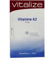 Vitalize Vitamine K2 Capsules Voordeelverpakking
