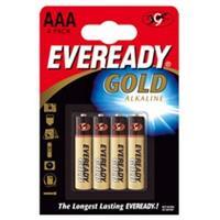 Eveready Gold Micro (AAA)-Batterie Alkali-Mangan 1.5V 4St. S321621