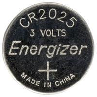 CR2025 Knoopcel Lithium 3 V 163 mAh Energizer CR2025 2 stuk(s)