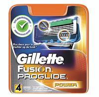 Gillette - Fusion Proglide Power Blades 4 Pack