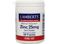 Lamberts ZINC 25 mg 120 cápsulas