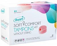 Beppy Soft + Comfort tampons WET (2 stuks)